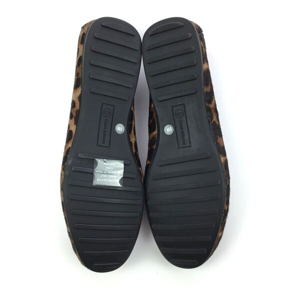 Giani Bernini Dailyn Memory Foam Slip On Loafer Mocs sz 8 Calf Hair Animal Fur - Picture 10 of 13